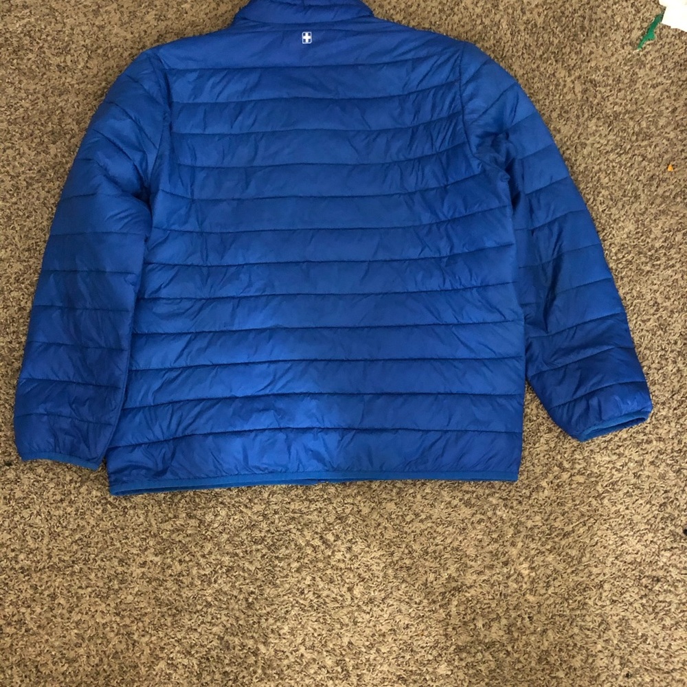 Blue puffer jacket - Picture 2 of 2